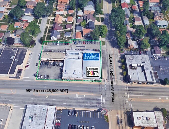 Primary Photo Of 5600-5620 W 95th St, Oak Lawn General Retail For Sale
