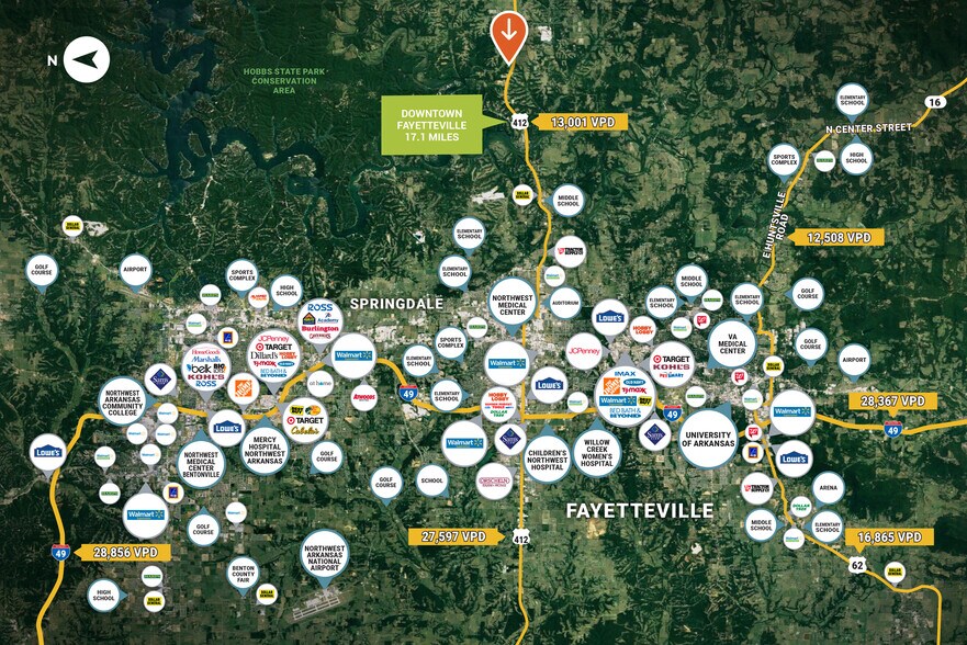 More Photos Of 21086 Hickory Flat #97, Springdale Convenience Store For Sale