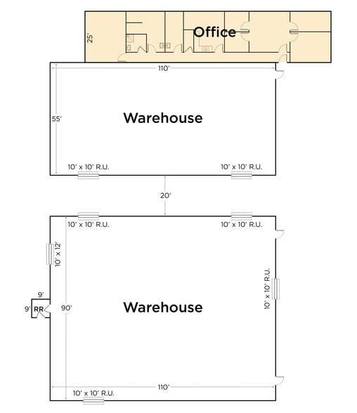 More Photos Of 1351 E Ash Ave, Shafter Warehouse For Sale