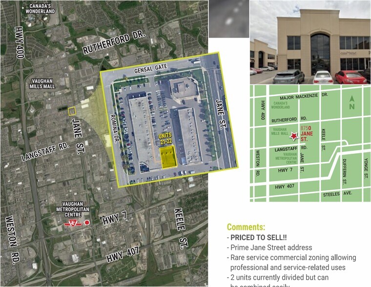 More Photos Of 8750 Jane St, Vaughan Office For Sale