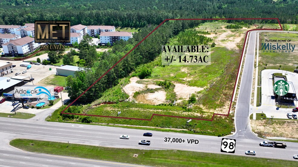 More Photos Of Highway 98 & Lamar Blvd, Hattiesburg Land For Sale