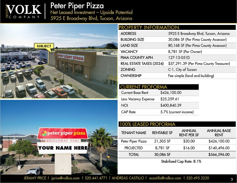 More Photos Of 5925 E Broadway Blvd, Tucson Freestanding For Lease