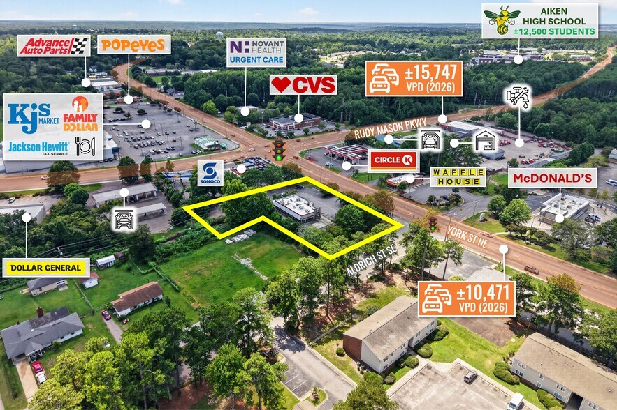 More Photos Of 1110 York St NE, Aiken Fast Food For Sale
