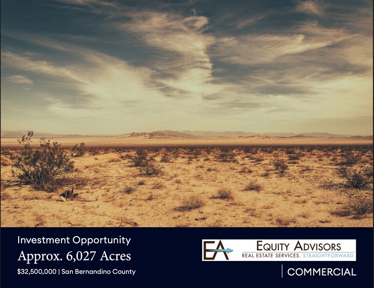 Primary Photo Of 0 Main St, Barstow Land For Sale