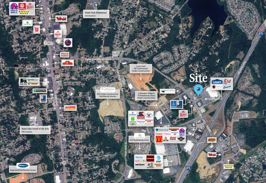 More Photos Of Dale Earnhardt Blvd At Jaycee Rd, Kannapolis Land For Sale