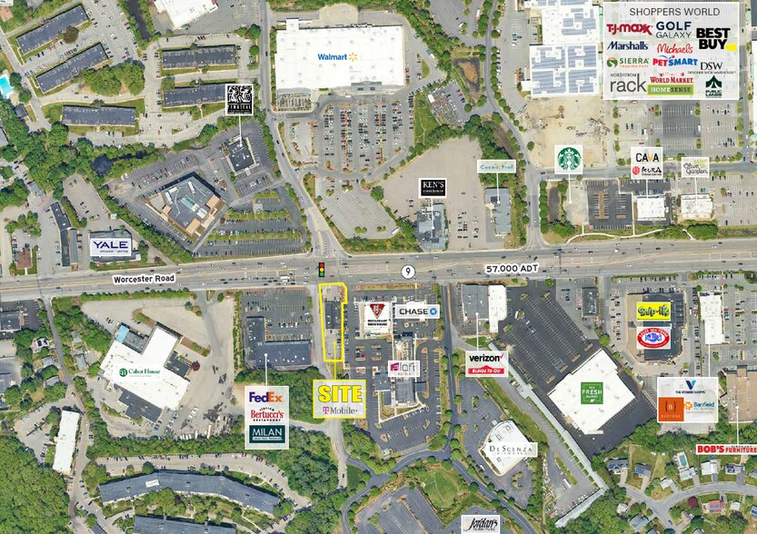 More Photos Of 140 Worcester Rd, Framingham General Retail For Lease