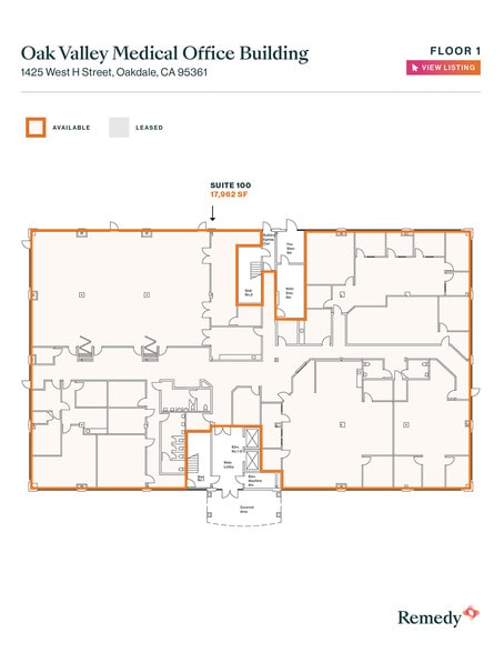 More Photos Of 1425 W H St, Oakdale Medical For Lease