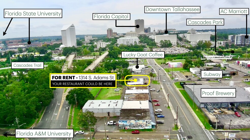 More Photos Of 1314 S Adams St, Tallahassee Convenience Store For Lease