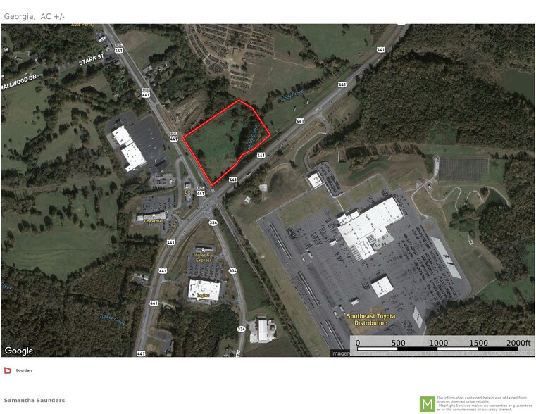 Primary Photo Of Hwy 441 and South Elm Street, Commerce Land For Sale