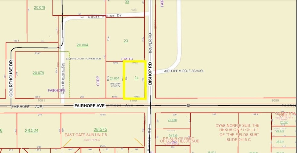 Primary Photo Of 8477 Fairhope Ave, Fairhope Land For Sale