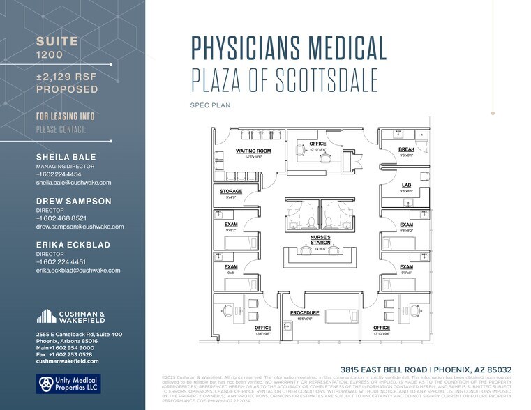 More Photos Of 3815 E Bell Rd, Phoenix Medical For Lease