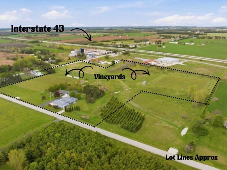 More Photos Of 8520 Gass Lake Rd, Newton Winery Vineyard For Sale