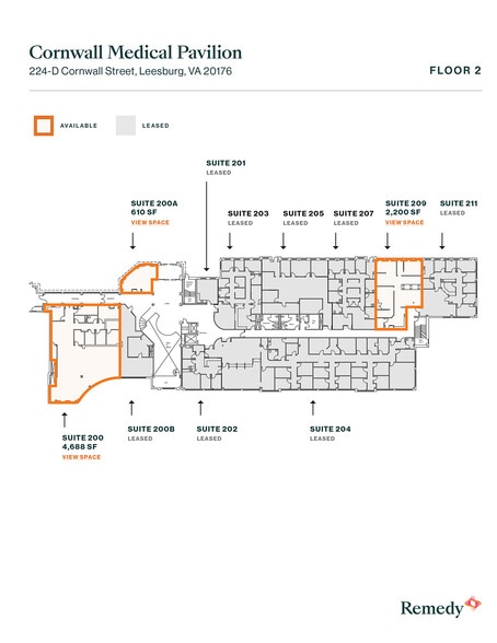 More Photos Of 224D Cornwall St NW, Leesburg Medical For Lease