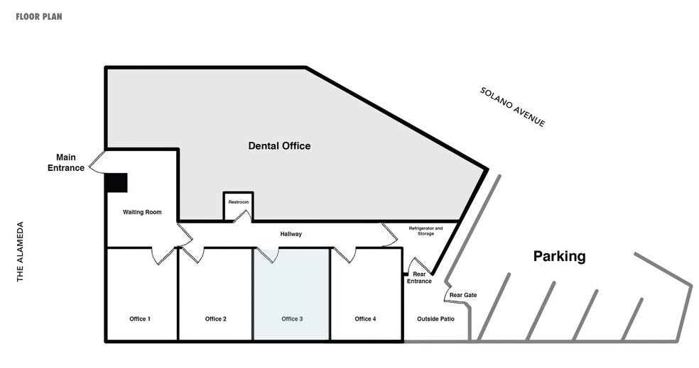 More Photos Of 917 The Alameda, Berkeley Medical For Lease