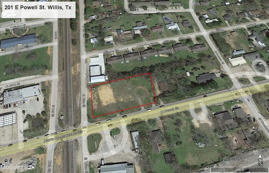More Photos Of 201 E Powell St, Willis Land For Sale