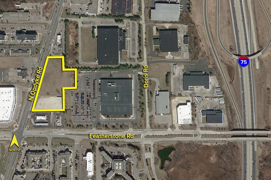 Primary Photo Of N Opdyke Rd @ Featherstone Rd, Auburn Hills Land For Sale