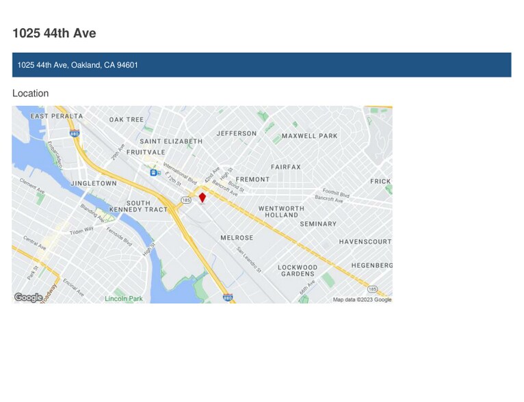 More Photos Of 1025 44th Ave, Oakland Warehouse For Sale