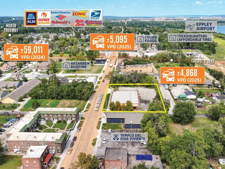 More Photos Of 2601 N 16th St, Omaha Freestanding For Sale