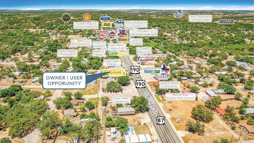 More Photos Of 1602 S Bridge St, Brady Fast Food For Sale