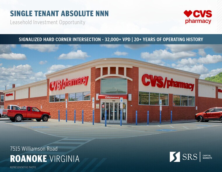 Primary Photo Of 7515 Williamson Rd, Hollins Storefront For Sale