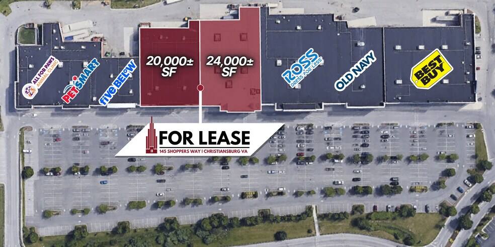 More Photos Of 145 Shoppers Way, Christiansburg General Retail For Lease