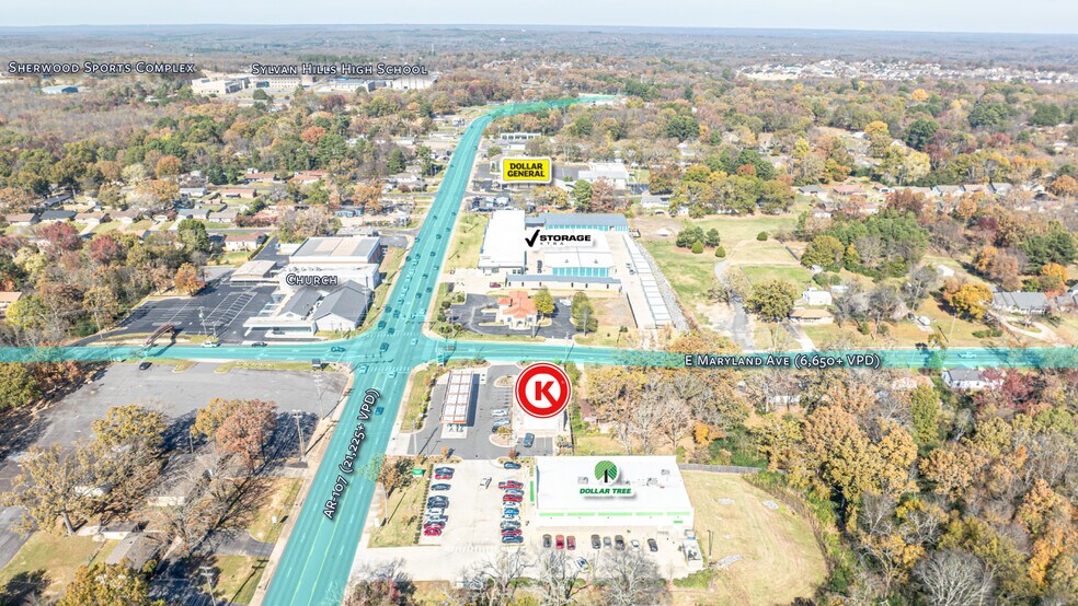 More Photos Of 9324 AR-107, Sherwood Convenience Store For Sale