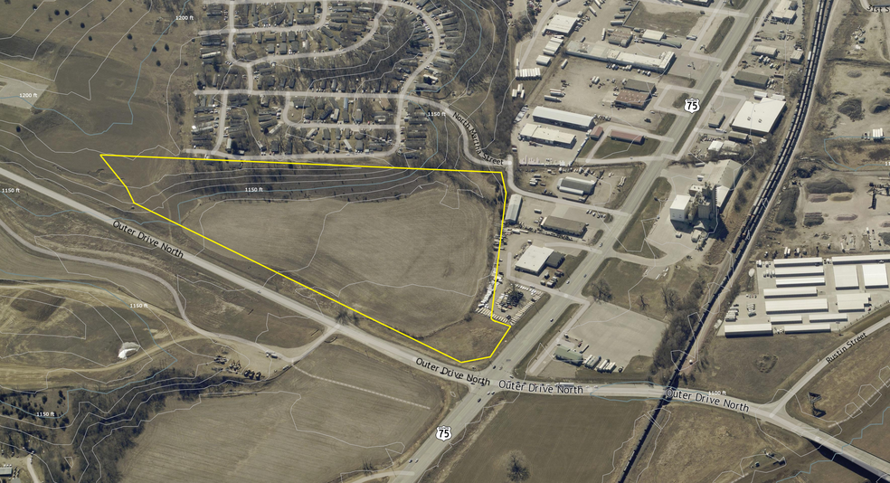 Primary Photo Of SE Corner of US Business 75 & Outer Drive, Sioux City Land For Sale