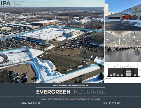 More Photos Of 8840-8880 Evergreen Blvd NW, Coon Rapids Manufacturing For Lease