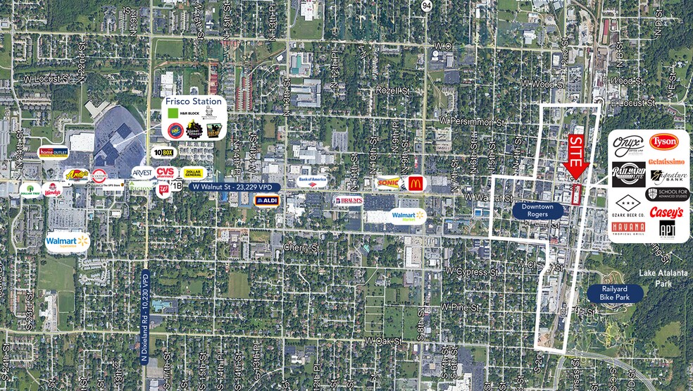 More Photos Of 119 E Walnut St, Rogers Office For Sale