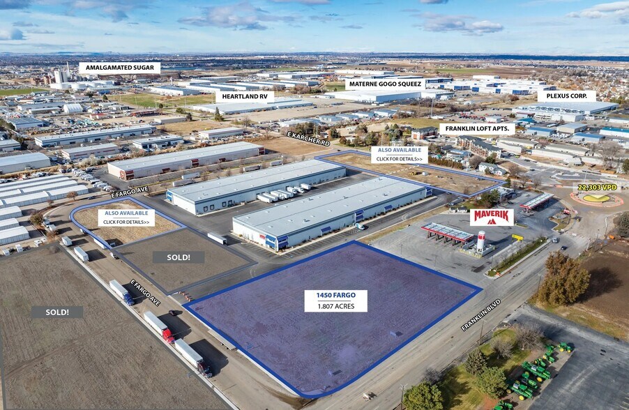 More Photos Of 1450 E Fargo Ave, Nampa Land For Sale