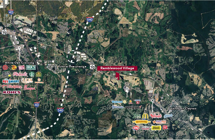 More Photos Of 13513 Us-70 Hwy W, Clayton Land For Sale