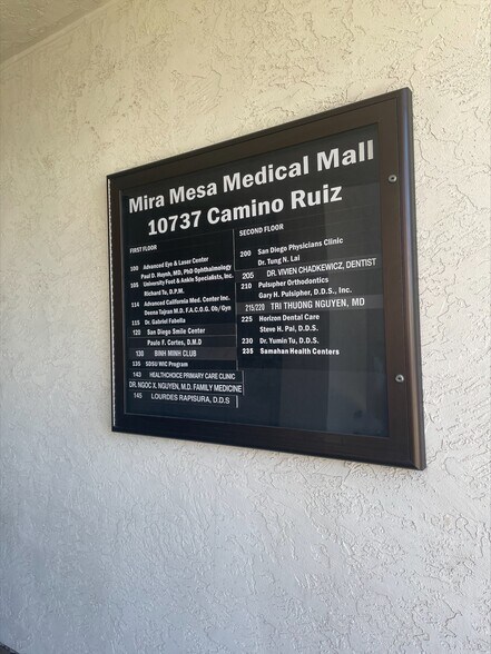 More Photos Of 10737 Camino Ruiz, San Diego Medical For Lease