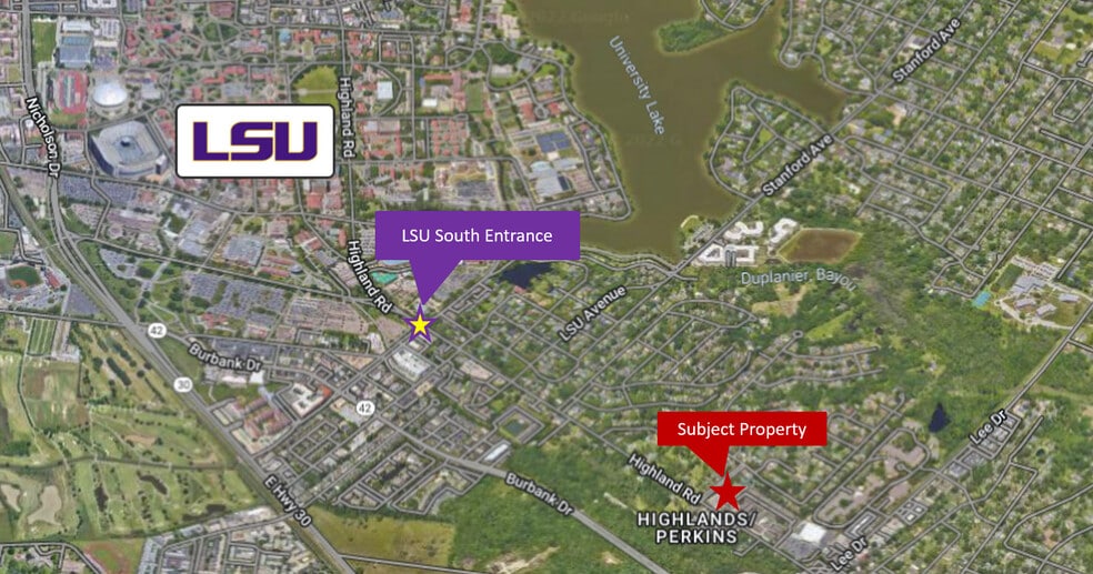 More Photos Of 5111 Highland Rd, Baton Rouge Land For Sale