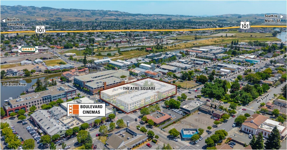 More Photos Of 140 2nd St, Petaluma Storefront Retail Office For Sale