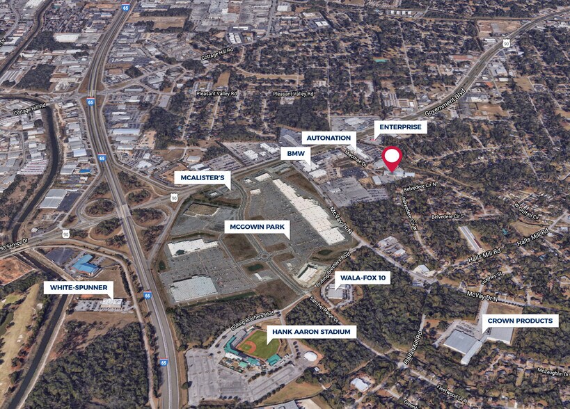 More Photos Of 2785 MacMae Dr, Mobile Warehouse For Lease