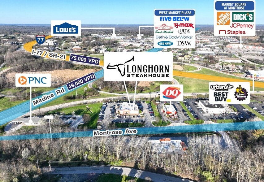 More Photos Of 45 Montrose West Ave, Copley Restaurant For Sale