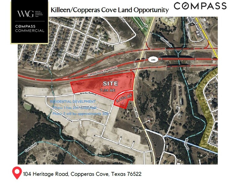 Primary Photo Of Farm to Market Road 3046 @ Hwy 190 & FM 3046, Copperas Cove Land For Sale