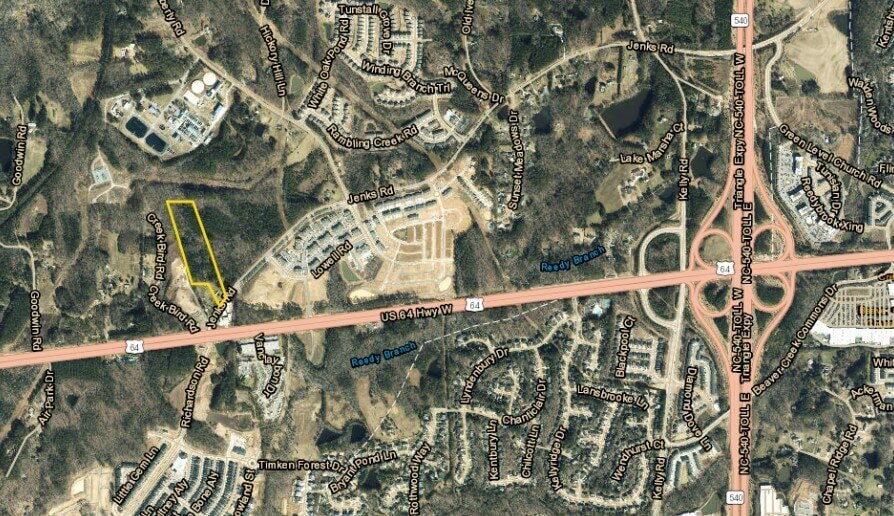 More Photos Of 8308 Jenks Road Rd, Apex Land For Sale