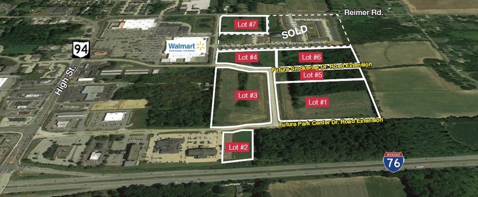Primary Photo Of Park Center Dr @ SR 94, Wadsworth Land For Sale