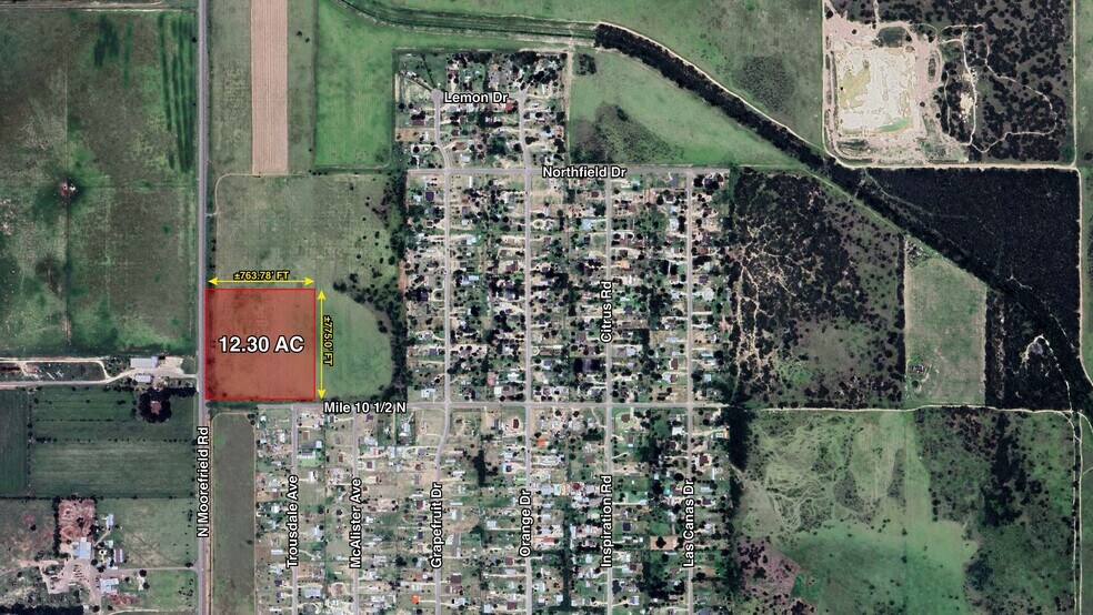 Primary Photo Of 16608 N Moorefield Rd, Edinburg Land For Sale