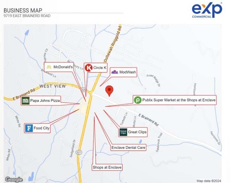 More Photos Of 9719 E Brainerd Rd, Ooltewah Land For Sale