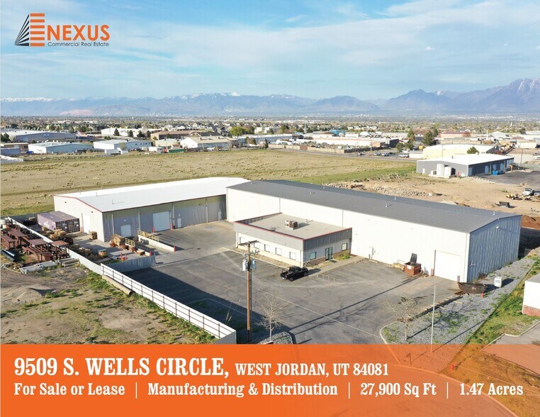 Primary Photo Of 9509 S Wells Cir, West Jordan Manufacturing For Lease