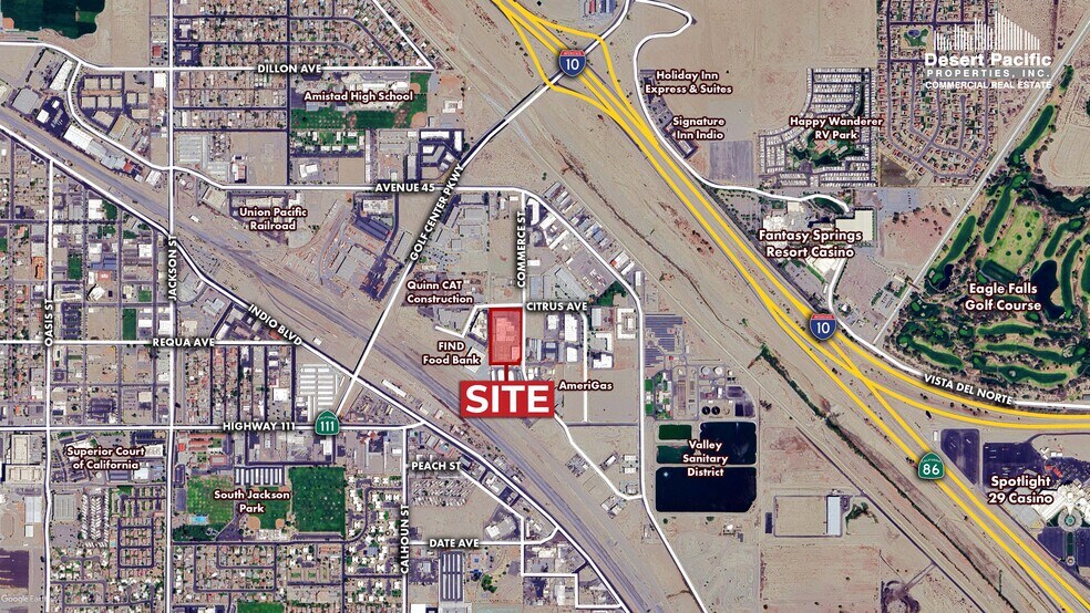 More Photos Of 45585 Commerce St, Indio Warehouse For Sale