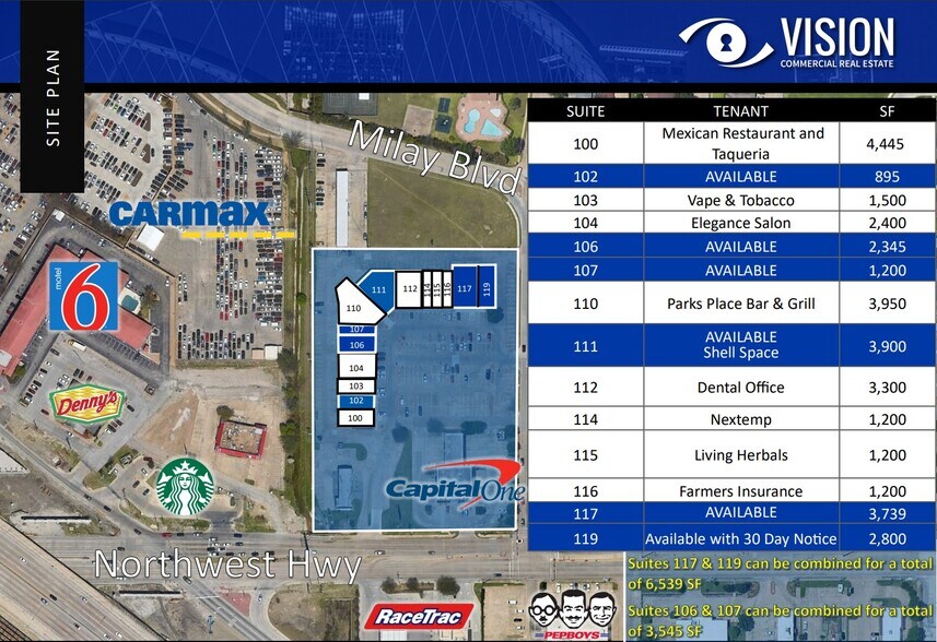 More Photos Of 2121 Northwest Hwy, Garland Unknown For Lease