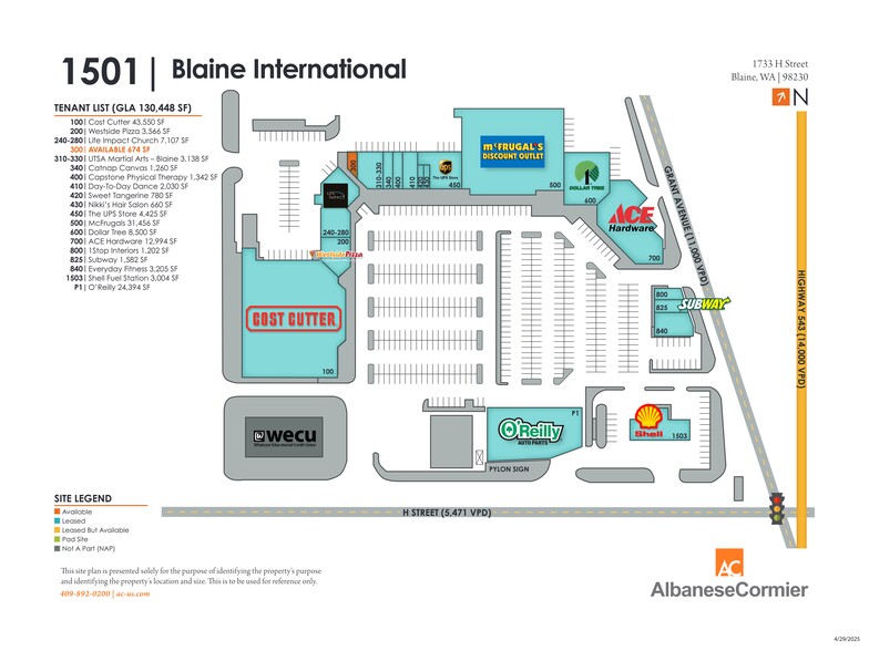 More Photos Of 1733 H St, Blaine Unknown For Lease