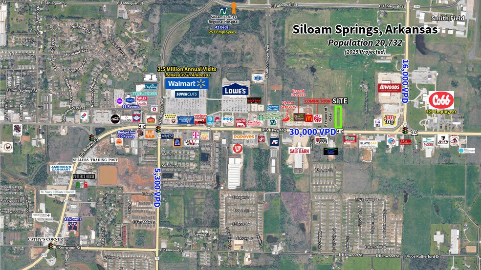 More Photos Of US 412, Siloam Springs Land For Lease
