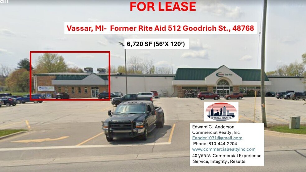 Primary Photo Of 512 Goodrich St, Vassar General Retail For Lease