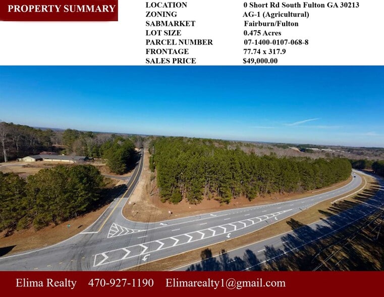 More Photos Of SHORT ROAD SOUTH FULTON, Fairburn Land For Sale