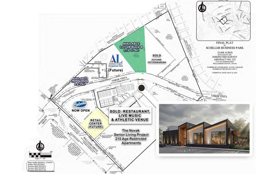 More Photos Of Verde Vista Commercial Park, Georgetown Land For Sale