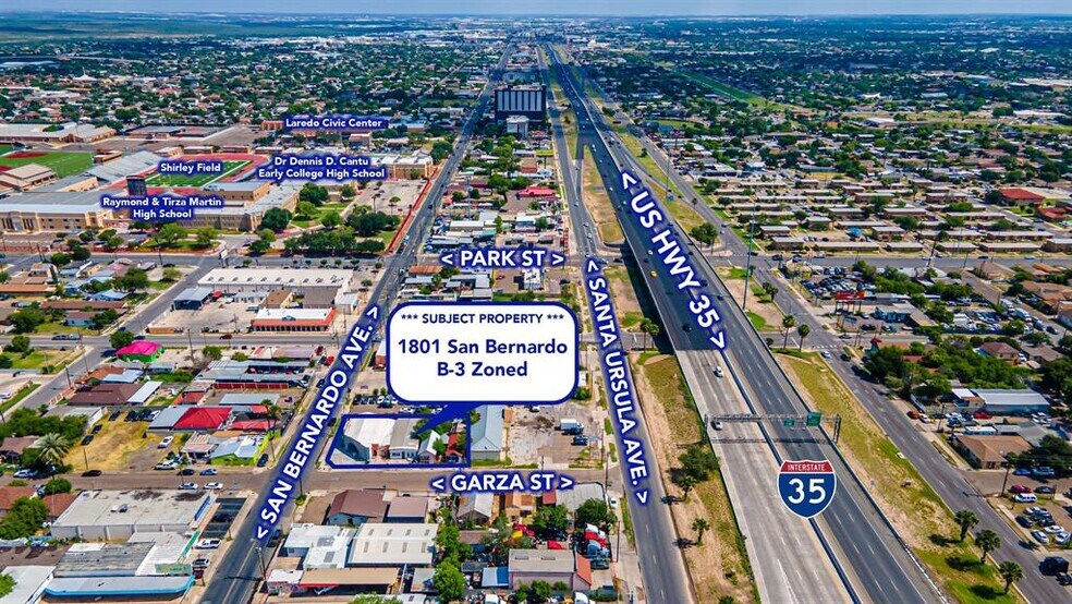 More Photos Of 1801 San Bernardo Ave, Laredo General Retail For Sale